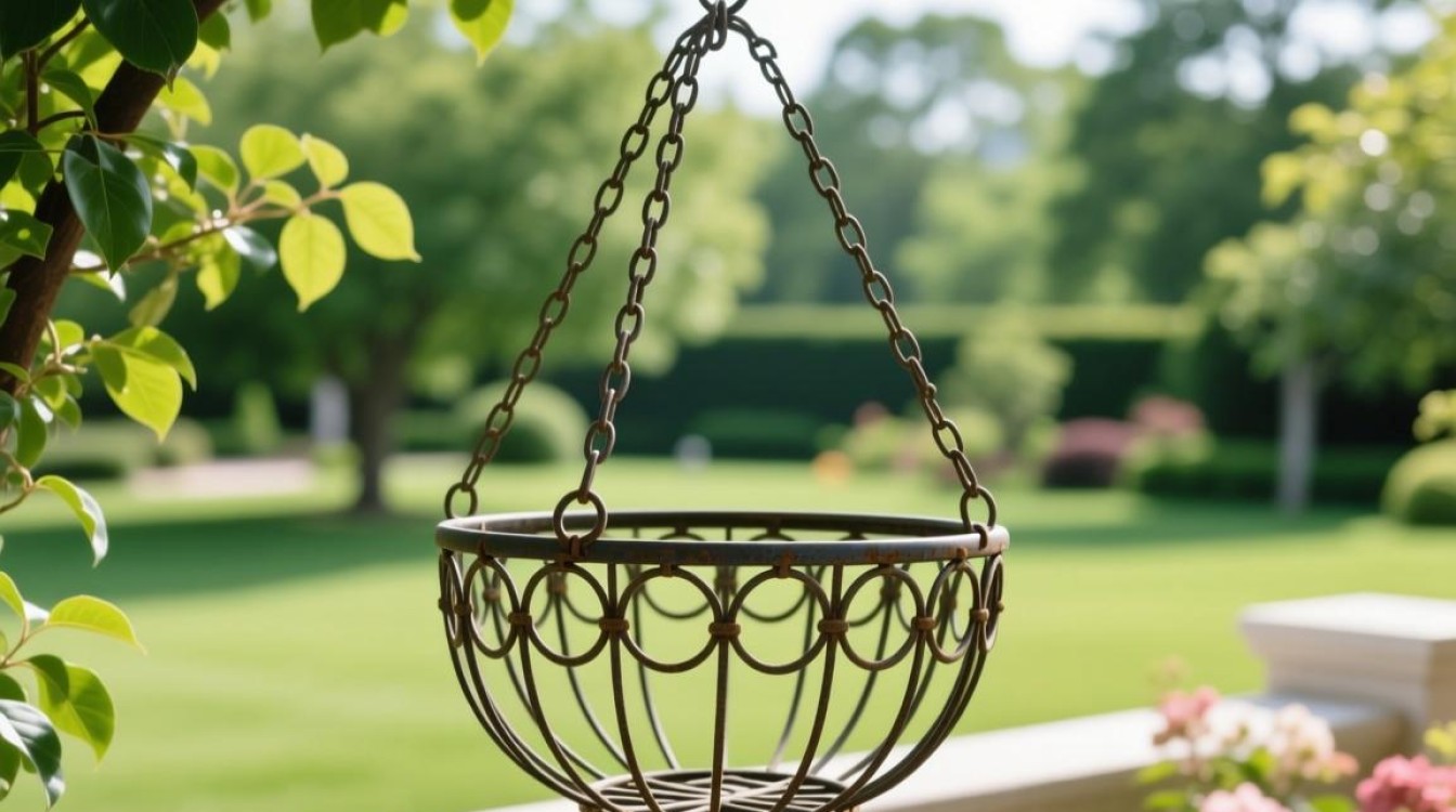 如何让铁吊篮装饰更美观？