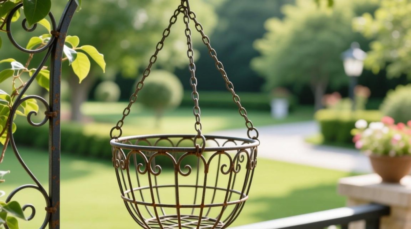 如何让铁吊篮装饰更美观？