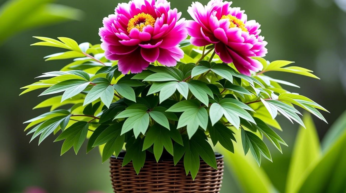 牡丹吊篮打顶是什么意思？