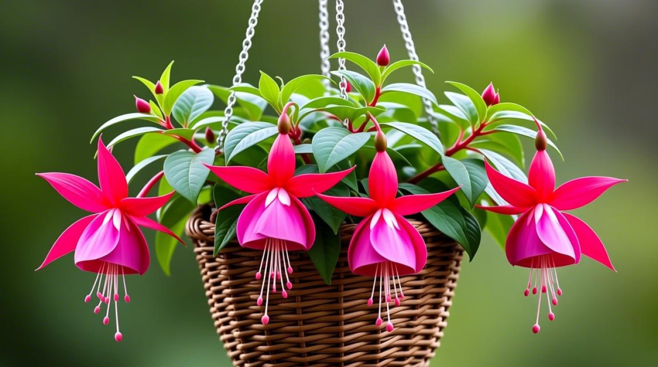 吊篮花如何正确使用水养护？