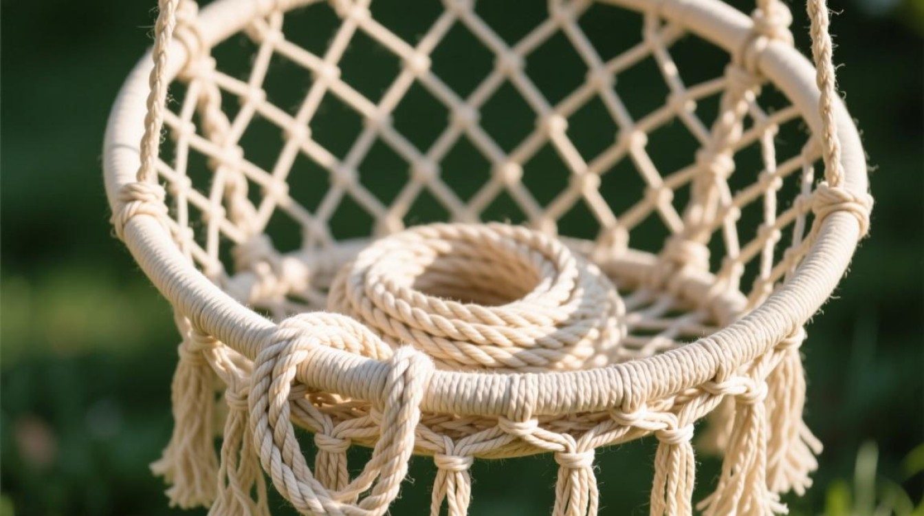 吊篮秋千编织方法详解，新手入门教程？