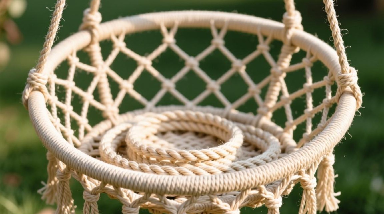 吊篮秋千编织方法详解，新手入门教程？