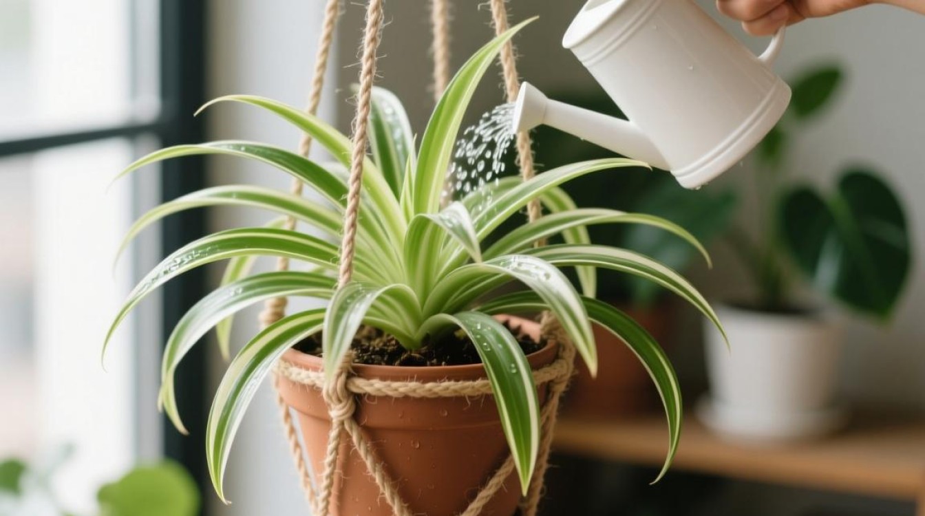 土养吊篮浇水方法及注意事项？