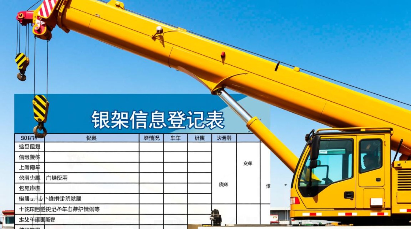 吊车信息登记表格，为何如此重要？30字标题待命。
