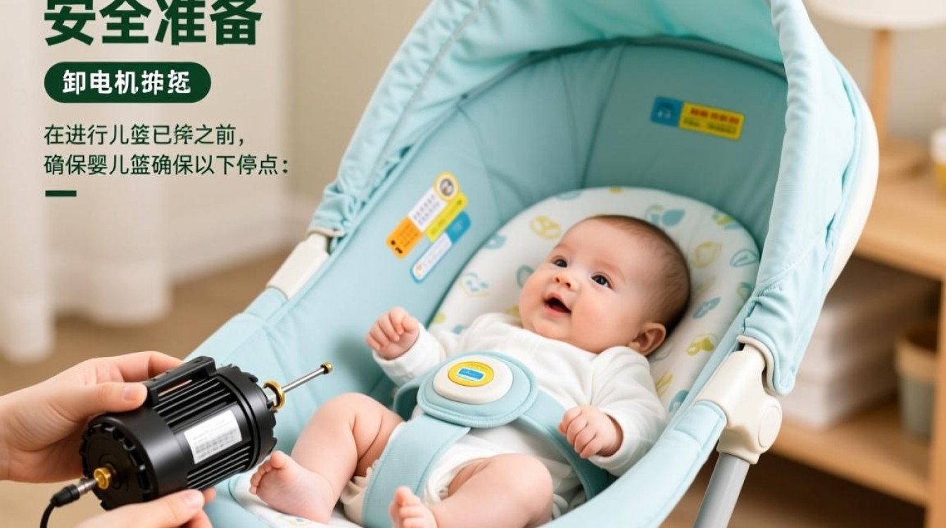 婴儿吊篮电机拆卸步骤详解？