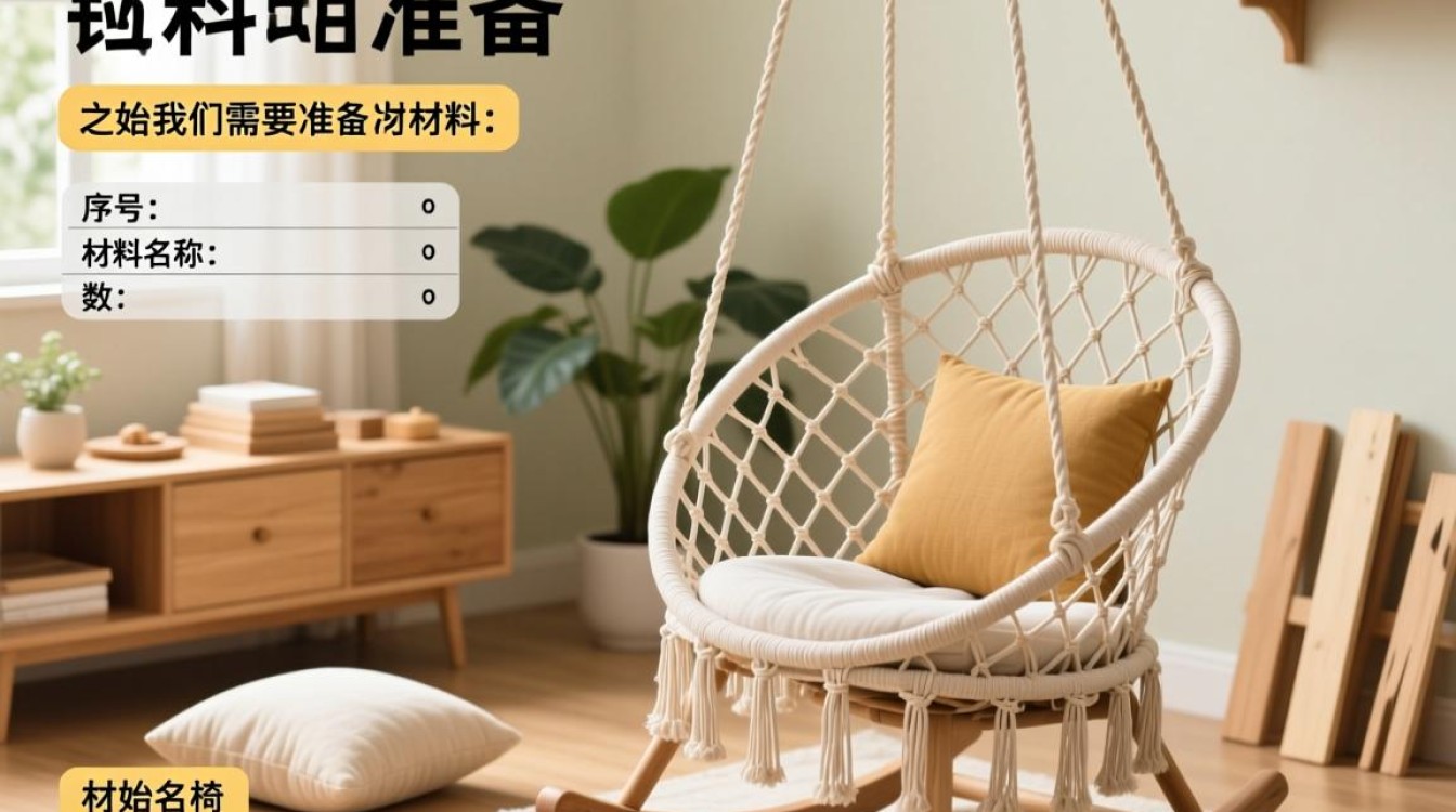 如何自制吊篮摇椅？教程来了？