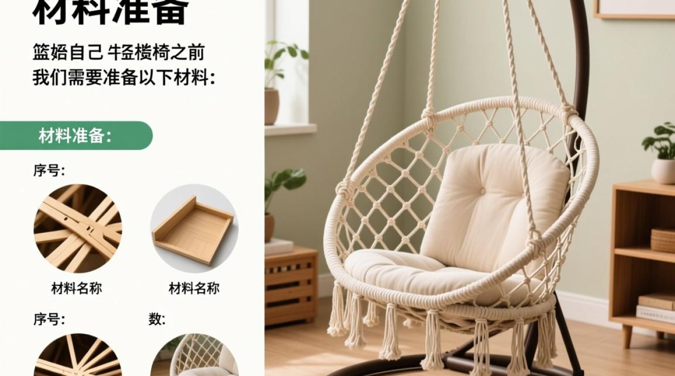 如何自制吊篮摇椅？教程来了？