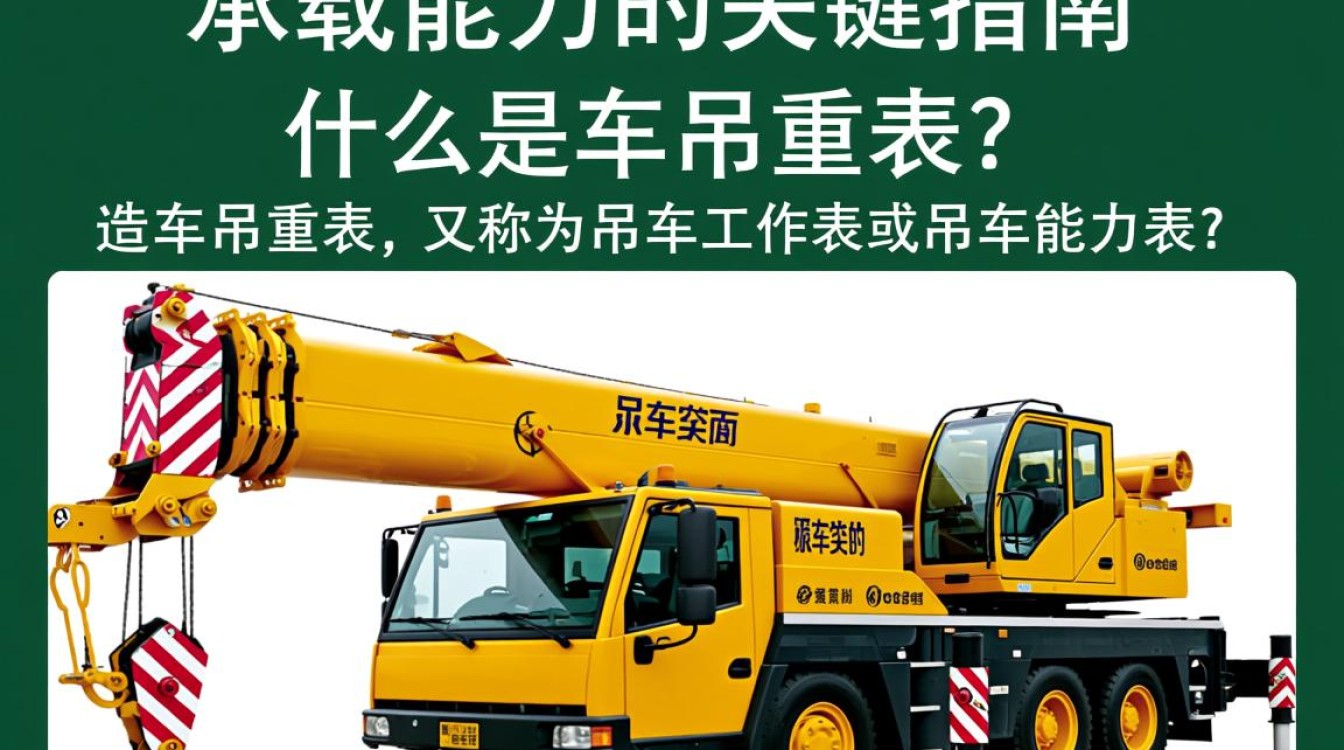 吊车吊重表准确性如何？使用时有哪些注意事项？