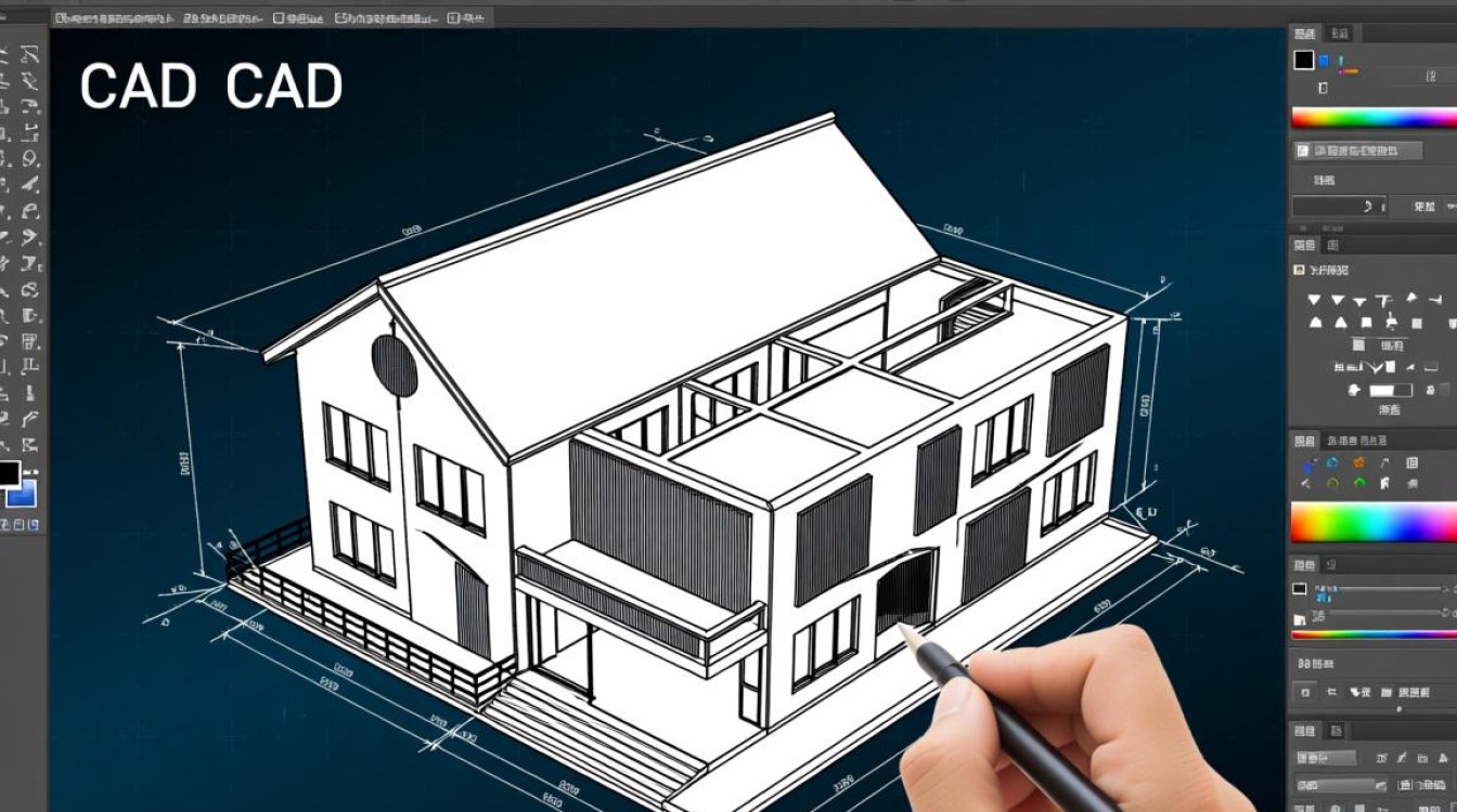CAD中如何标注吊车符号？