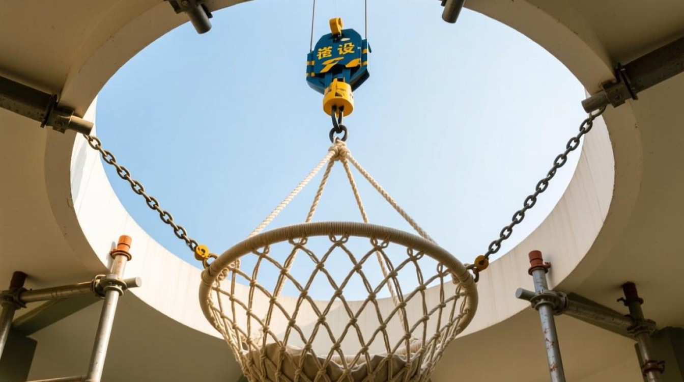 圆弧吊篮搭建方法及注意事项有哪些？