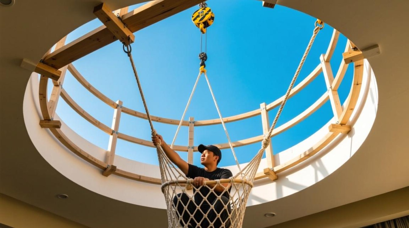 圆弧吊篮搭建方法及注意事项有哪些？