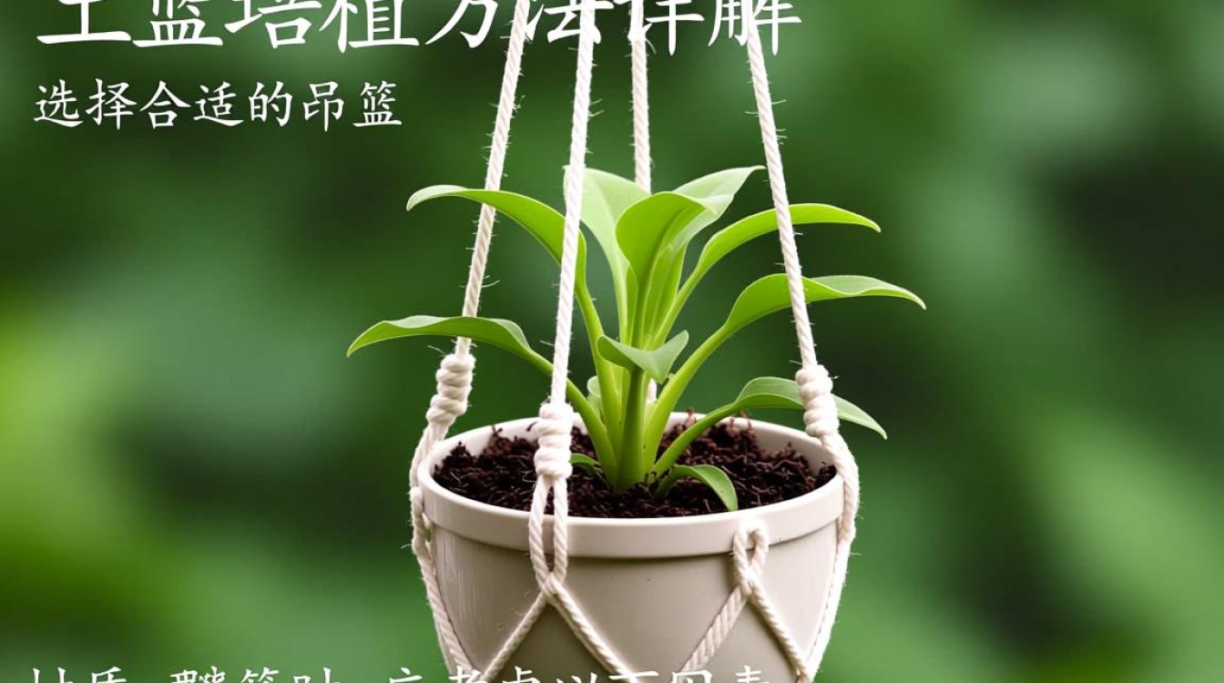 吊篮土培种植方法是什么？适合哪些植物？