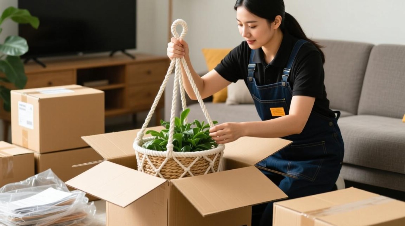 吊篮打包快递有何特殊方法？