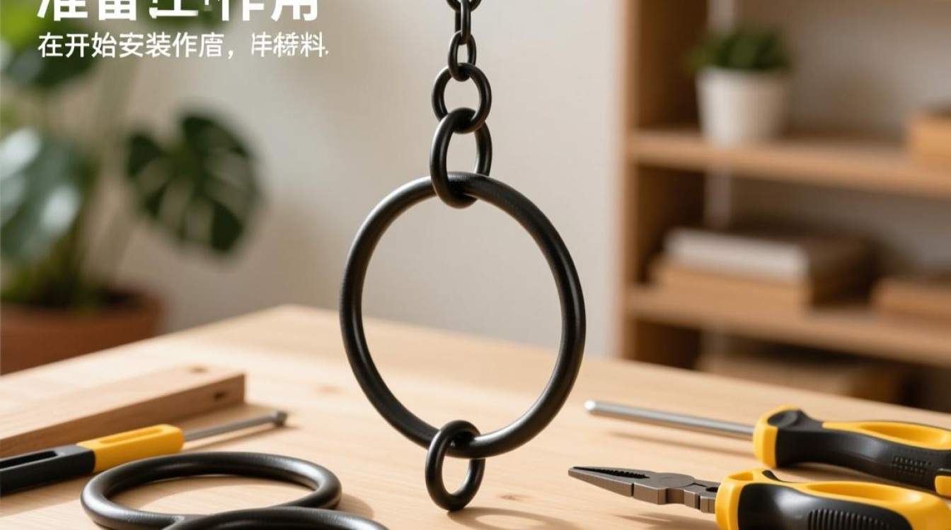 吊篮铁环装饰安装步骤是什么？