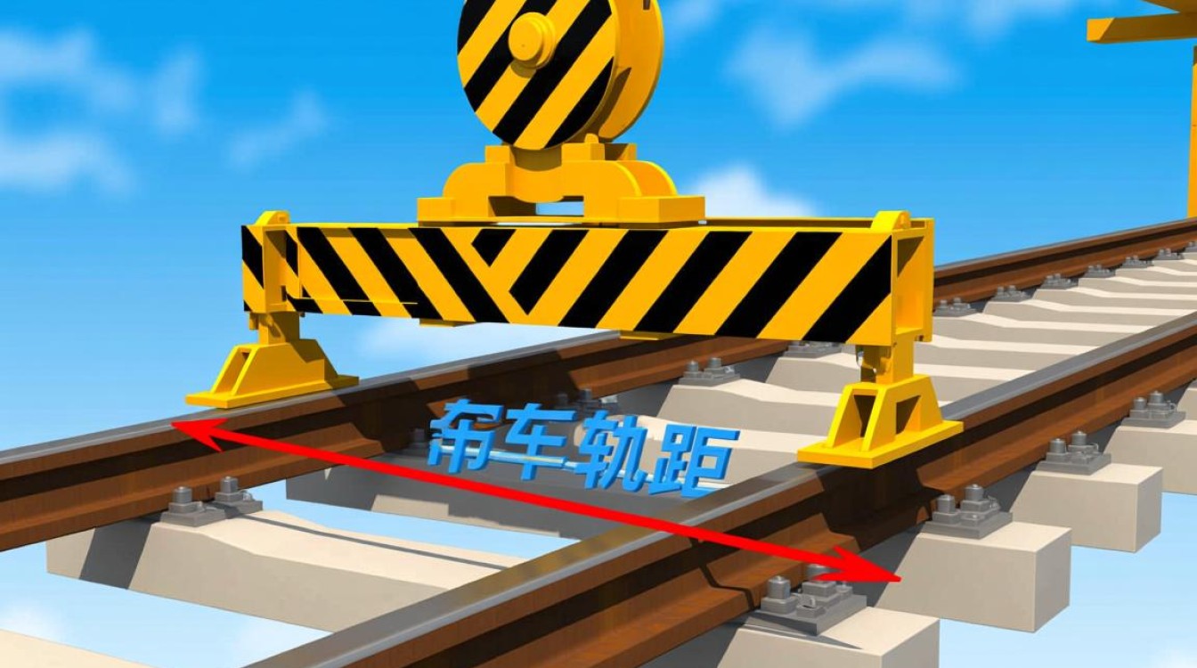 吊车轨距究竟代表吊车哪些部分的距离？