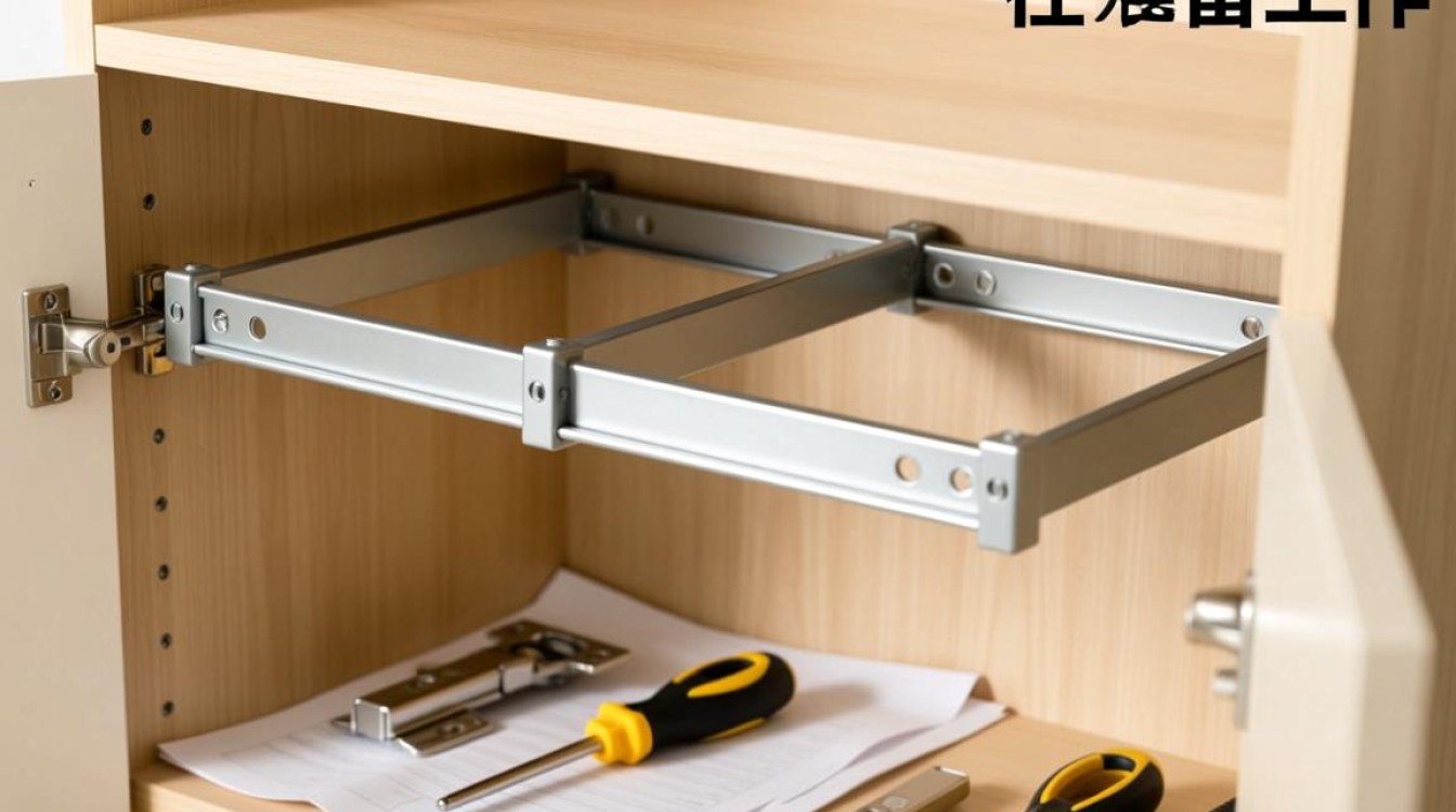 柜子吊篮连杆安装步骤详解？