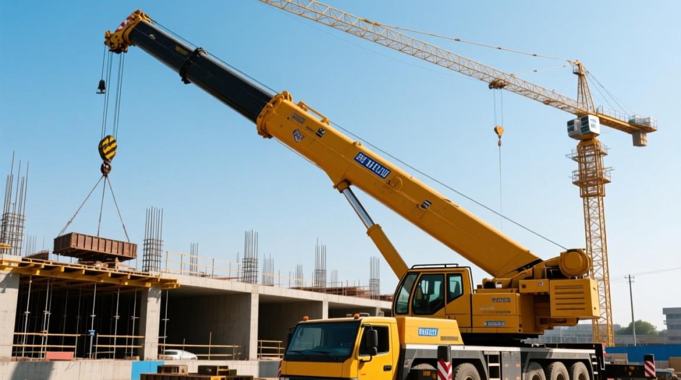 吊车大臂为何缓慢下降？