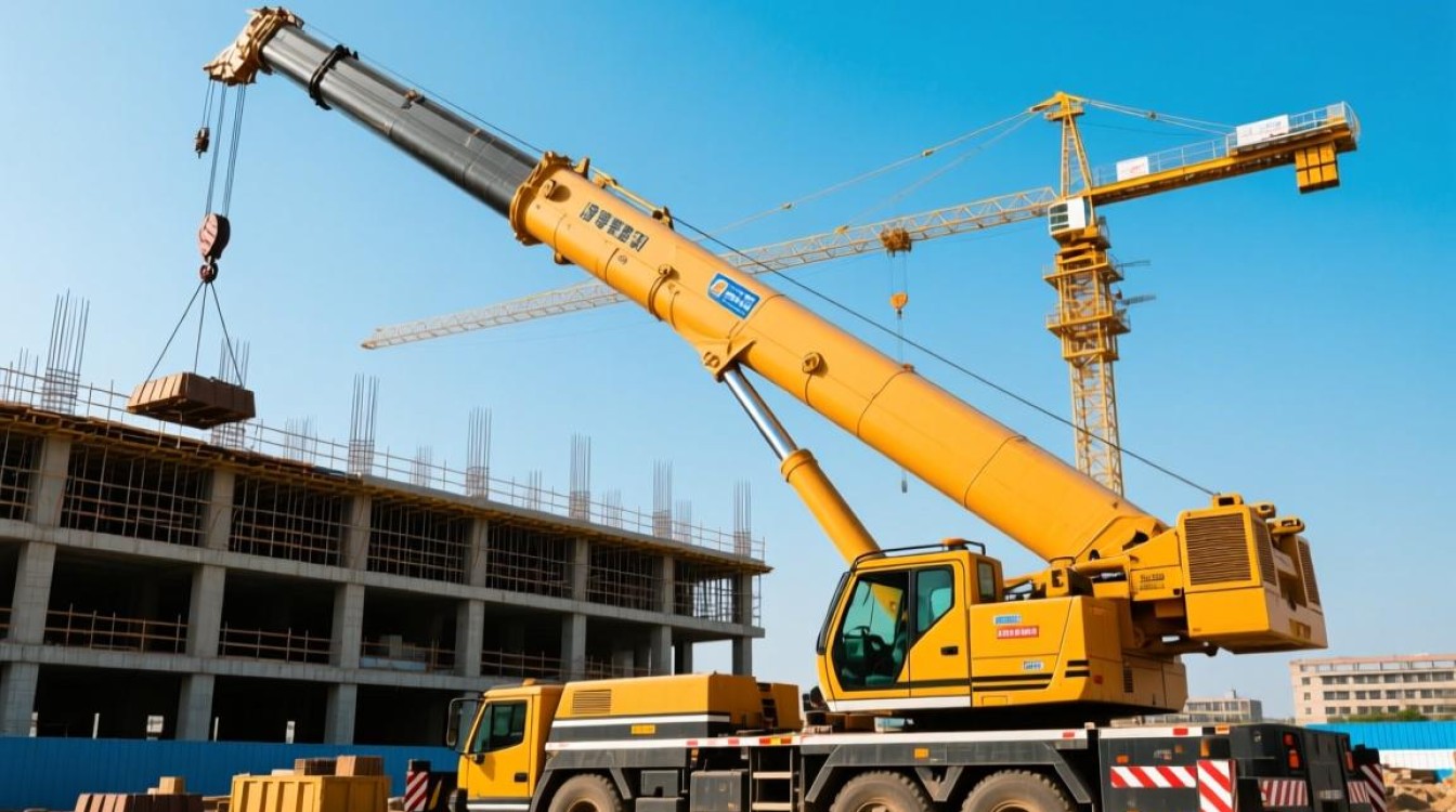 吊车大臂为何缓慢下降？