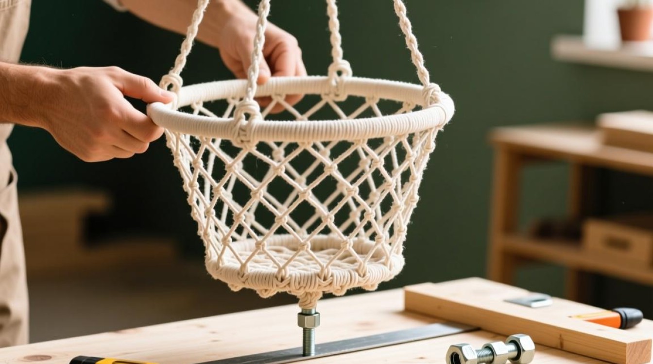 吊篮子安装视频教程，详细步骤是什么？