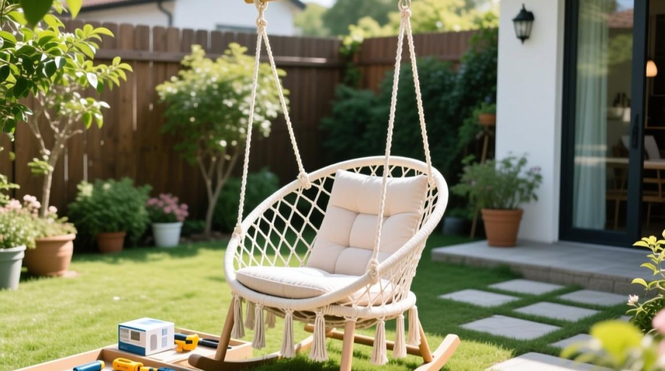 小院吊篮摇椅安装步骤详解？