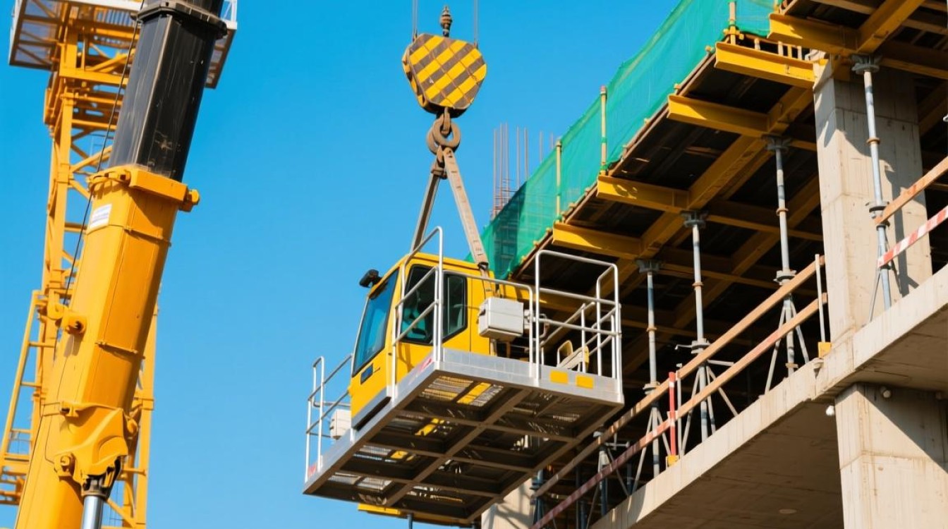 工地吊篮入口之谜，究竟如何进入？