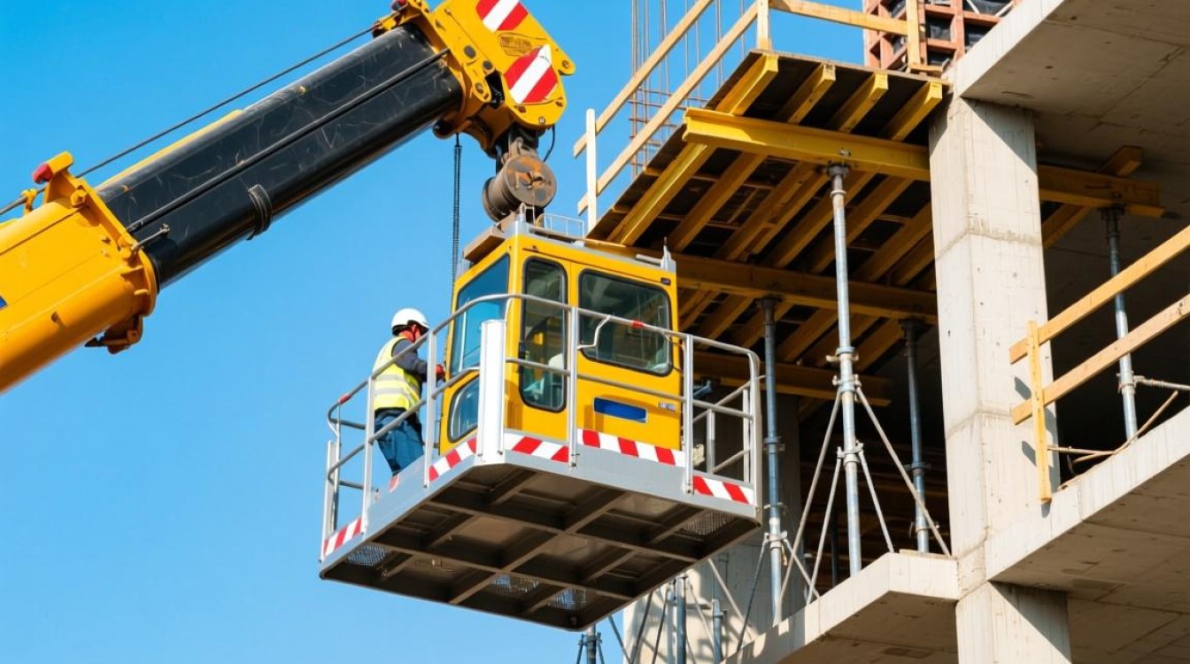 工地吊篮入口之谜，究竟如何进入？