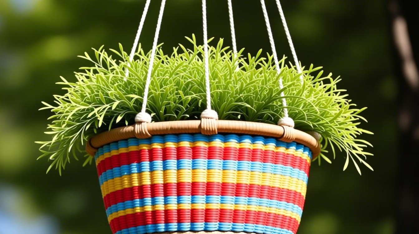 彩色条纹吊篮究竟叫什么名字？