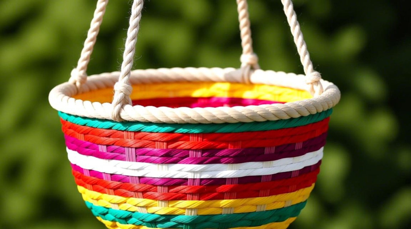 彩色条纹吊篮究竟叫什么名字？