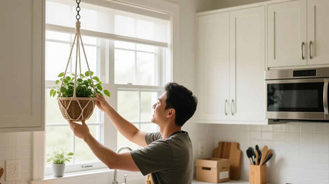 厨房窗外吊篮安装步骤及注意事项？