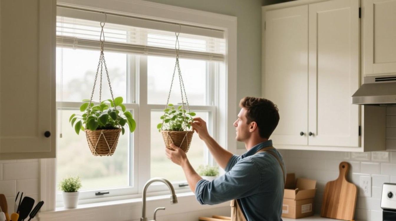 厨房窗外吊篮安装步骤及注意事项？