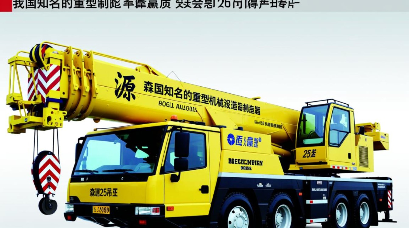 森源25吊车图片曝光，这款吊车有何独特之处？