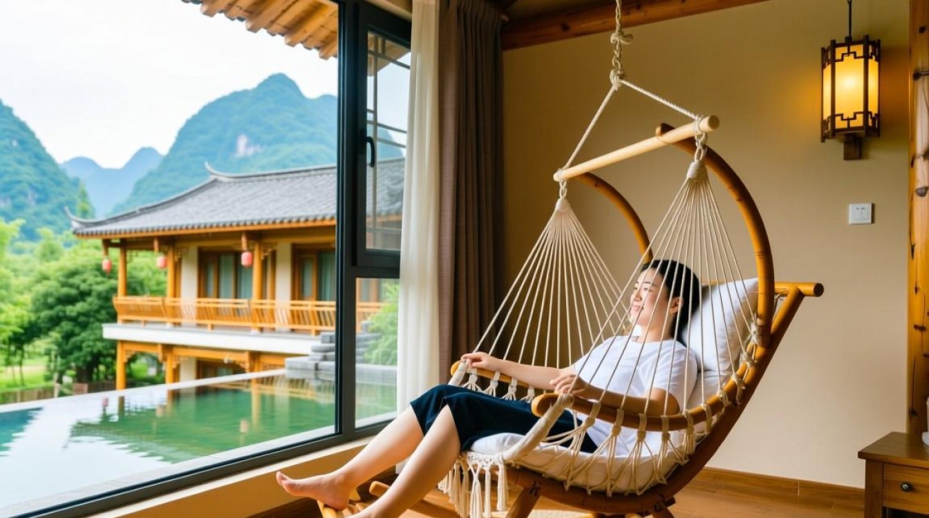 寻找摇椅吊篮的特色酒店是哪一家？