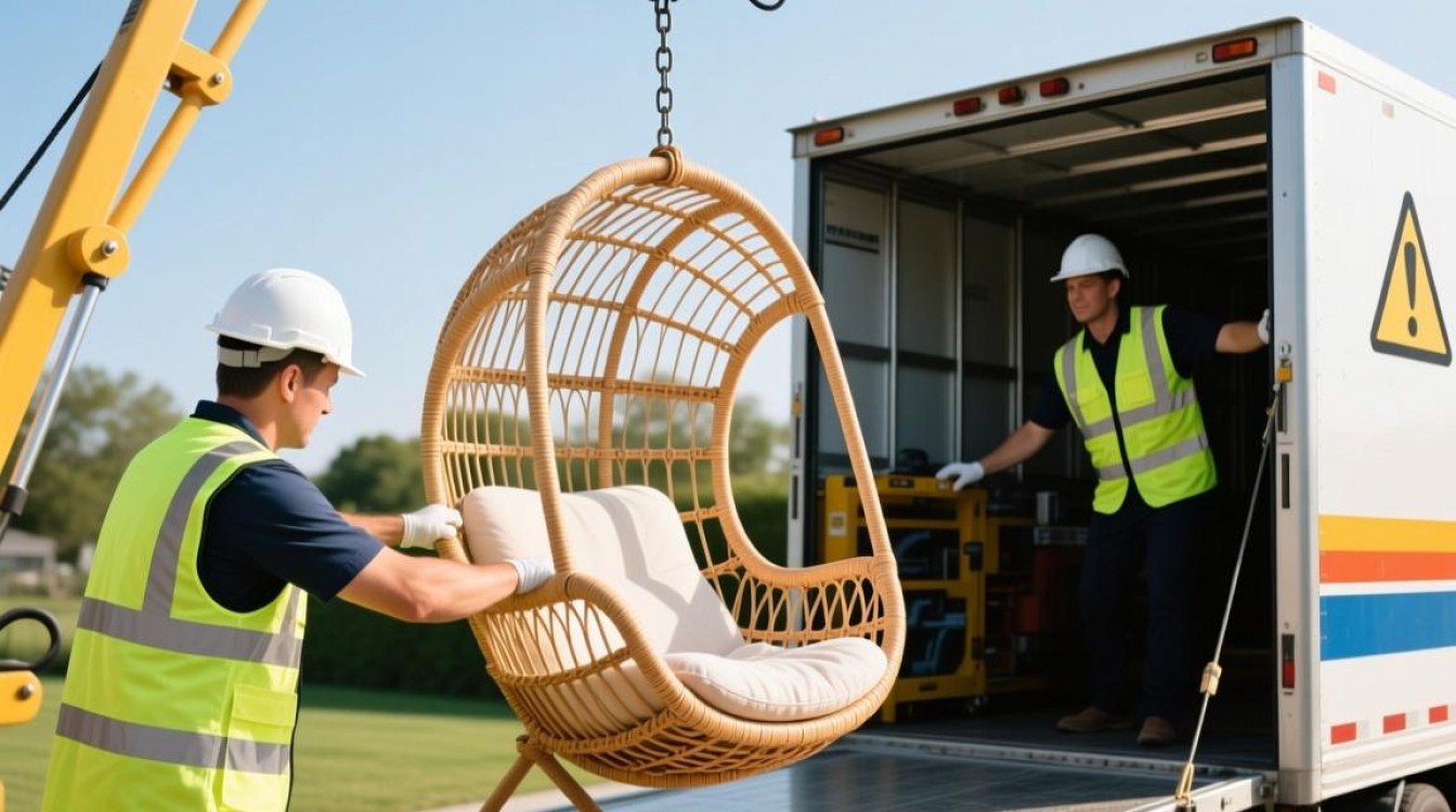 吊篮藤椅运送人安全吗？有何运送技巧？